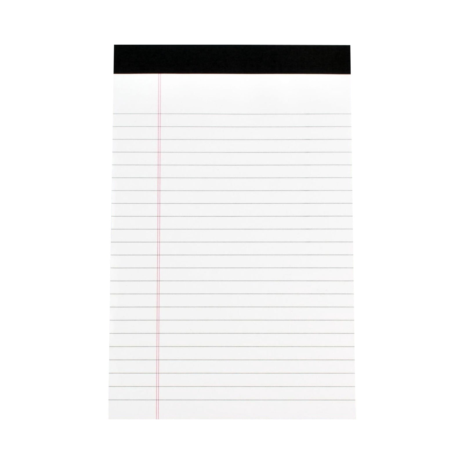 5 Pack College Ruled Note Pads for Note Taking To-Do Lists Daily Office Study,5x8"Perforated Legal Pads Colorful Writing Pads Narrow Ruled Small Notebooks,150 Sheets Thick Paper No Ink Bleed,Green*5