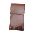 thumbnail image 4 of Estuche para lápices, Estuche para lápices, 3 compartimentos, Minimalista, Material de oficina, Estuche para bolígrafos Café, 4 of 9