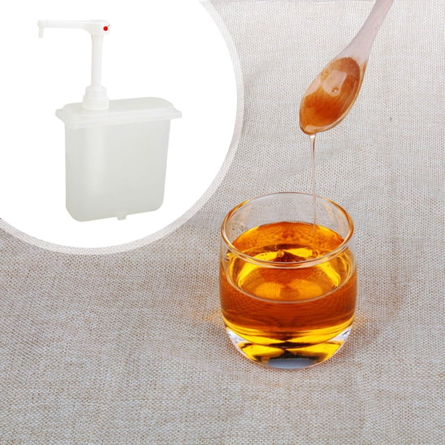 Dispensador de condimentos perfecl Botella de jarabe con Bomba 1 litro