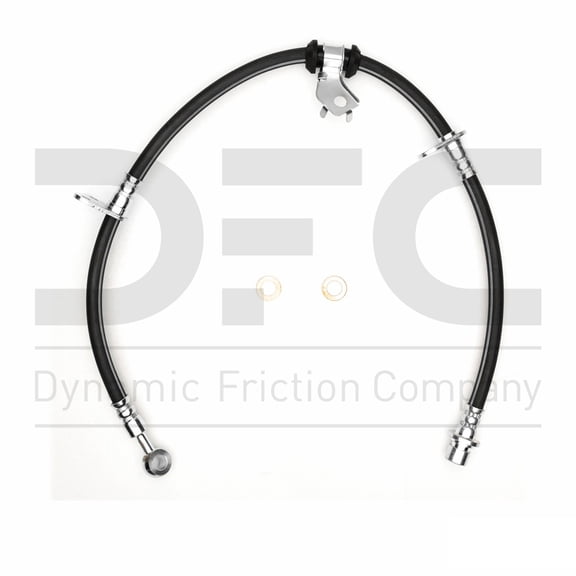 Front Right Dynamic Friction Company Brake Line Hose 350-58002 For 1990-1993 Acura Integra