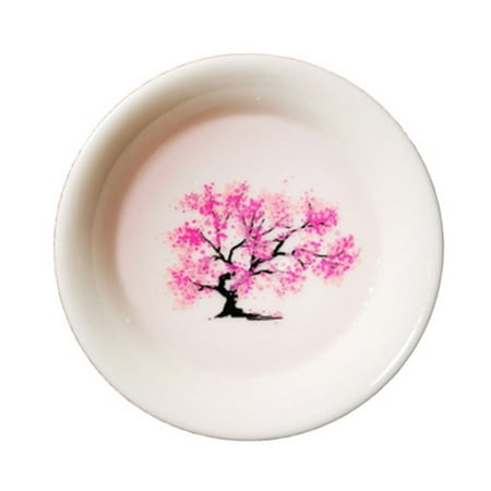 

Magic Sakura Cherry Blossom Sake Cup Color Changing with Ice/Hot Water Ceramic Cup for Restaurant Household Peach Cold