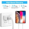 thumbnail image 2 of Cargador de pared USB X-EDITION, paquete de 4, 2.1A, doble puerto, 2 of 7