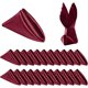 thumbnail image 1 of Servilletas de satén de color burdeos, paquete de 24, 17 x 17 pulgadas, cuadradas festoneadas, elegantes servilletas de boda y fiesta, 1 of 4