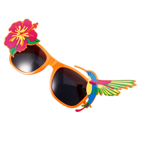 Baluue Funny Hawaiian Sunglasses Photo Booth Glasses Plastic 1Set Back to School