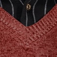 thumbnail image 6 of UVEASISHA Mens Sweaters Fake Two Piece 1/4 Button Up Lapel Fall Pullover Striped Casual Jumper Tops Long Sleeve Cozy Knitted Sweater 2025 Fashion Business Shirts Sales Today Wine 2XL, 6 of 6