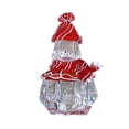 thumbnail image 4 of Icy Giftware Snow Man Candy Jar - Clear and Red - 7.75" - Set of 4, 4 of 4