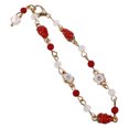 thumbnail image 2 of Pulsera de fresa de moda con colgante de fruta, pulseras elásticas apilables de cuentas, pulsera de cuentas de colores multicapa con dijes, joyería, 2 of 7