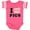 Football Pink and White, variant on Inktastic I Love Pigs Boys or Girls Baby Bodysuit
