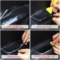 thumbnail image 2 of Carbon Fiber Center Console Wrap Sticker Armrest Cup Holder Panel Trim Interior, 2 of 24