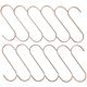 thumbnail image 2 of Tiny S Hooks Practical Design Metal Hanging Hooks for Home Organization Rose Gold 12Pcs, 2 of 5