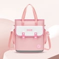 thumbnail image 2 of gcong Lightweight School Backpack Satchel Bookbag With Adjustable Strap For And Art Supply Pink, 2 of 3