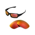 thumbnail image 5 of Walleva Fire Red Replacement Lenses for Oakley Fives Squared Sunglasses, 5 of 5