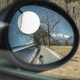 thumbnail image 4 of Raindrops 1 Pair Blind Spot Cars Mirror Cars Rear View Mirror Round Rear View Mirrors Frameless Glass Wide Angle Suction Cup Design Side Blindspot Convex Automotive Accessories, 4 of 8