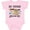 AD-Pink, variant on My Cousin Loves Me with Sloth and Hearts Boys or Girls Baby Bodysuit