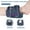 Blue, variant on Ehucon 3D Heel Protector for Pressure Sores, Ankle Pillow, Beige Mesh, Pack of 1