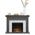 thumbnail image 5 of Twin Star Home Farmhouse Wall Mantel - 2Tone Gray, 5 of 7