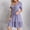 Purple, variant on Women Casual Fashion Solid Color V Neck Short Sleeve Shirt Dress Swing Dress with Buttons T Shirts for Dress Women Dresses Casual Midi Shirt Dress Mature Womens Dresses Summer Mini Dress T Shirt