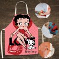 thumbnail image 1 of Delantal De Cocina Con Estampado De Betty Para Adultos, Accesorios De Cocina Para Hornear En Casa Likrtyny Arte Deco, 1 of 8