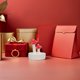 thumbnail image 4 of PTOOTP Portavelas Artístico De Cerámica Roja Con Hongo Ideal Para Ambiente Romántico En Hogar, 4 of 8