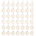 thumbnail image 5 of Zcyifa 100PCS Round Wooden Discs with Hooks for Crafts and DIY Ornaments, 5 of 11