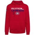 thumbnail image 2 of Men's Levelwear Red Montreal Canadiens Podium Lanes Hoodie, 2 of 3