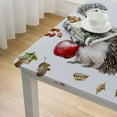 thumbnail image 5 of WYYP Hedgehog Square Tablecloth Waterproof 100% Polyester Fiber 36*36, 5 of 8
