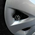 thumbnail image 4 of 4x Dice-Shape Valve Stem Air Tire Cap Cover Universal Colored Die Car/Truck/Bike, 4 of 4
