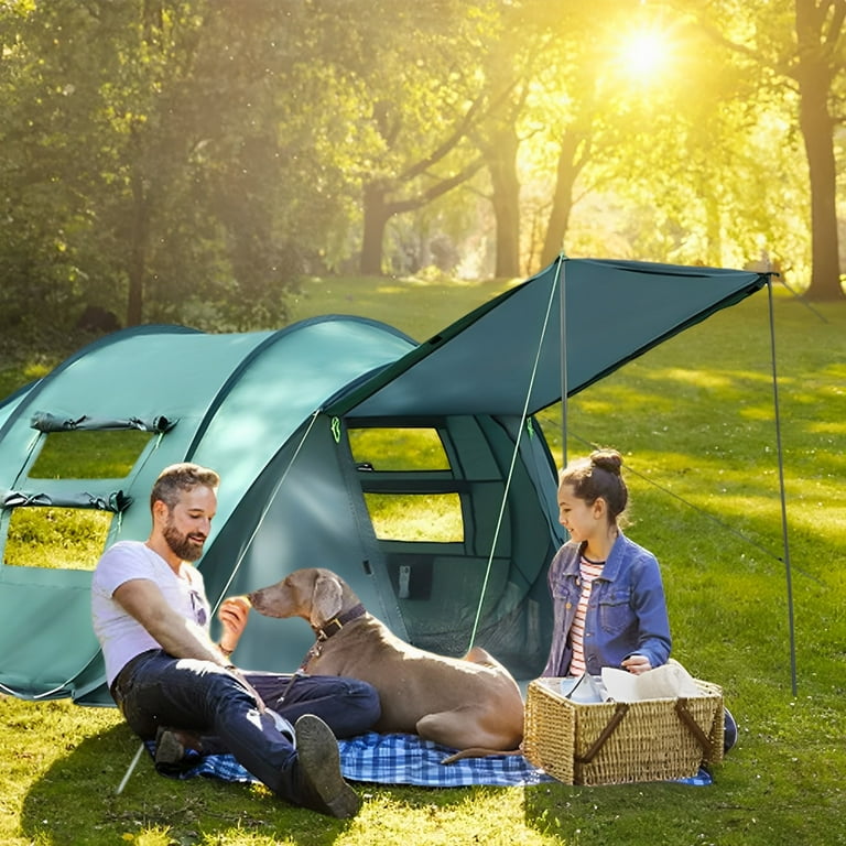Coleman rocky mountain 5 2024 plus family tent