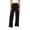 C-black, variant on KVPLBQFD Tween Drawstring Wide Pants Girls Teens Fall Winter Relaxed Bottoms Sweatpants for Girls Side Pockets Comfy Street Style Girls Pants