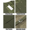 thumbnail image 5 of COOFANDY Men's Formal Suit Vest Slim Fit Dress Vest Double Breasted Waistcoats for Tuxedo, 5 of 6