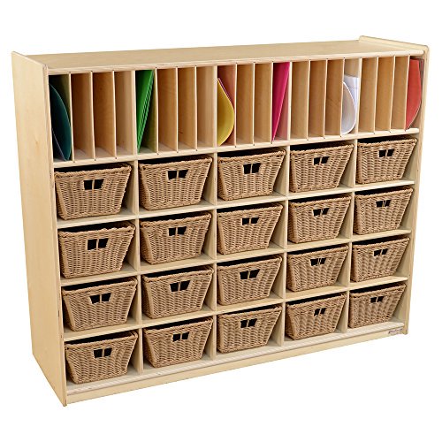 Wood Designs 990326-718 Multi-Storage with 20 Baskets (Pack of 20)