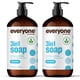 thumbnail image 1 of Everyone 3-in-1 Soap, Body Wash, Bubble Bath, Shampoo, 32 Ounce (Pack of 2), Unscented, Coconut Cleanser with Organic Plant Extracts and Pure Essential Oils, 1 of 7