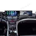 thumbnail image 2 of ZWNAV Dual 12.3 inch Screen Car Radio For Honda Spirior 2009-2013 Android GPS Navigation Multimedia Video Player Stereo Receiver Head Unit, 2 of 15