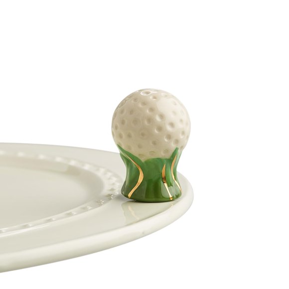 Nora Fleming Hand-Painted Mini: Hole in One (Golf Ball) A57