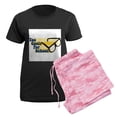 thumbnail image 5 of CafePress - Too Cool For School Women's Dark Pajamas - Women's Short Sleeve Print T-Shirt and Pants Dark Cotton Pajama Set, 5 of 7