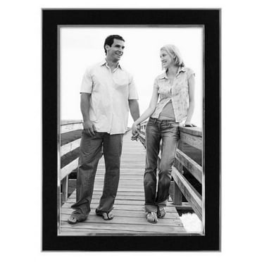 Malden Black 5x7 Sleek Metal Frame