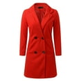 thumbnail image 4 of Vedolay Womens Fashion Long Cardigan Blazer Jackets Fall Dressy Casual Jackets Red,4XL, 4 of 5