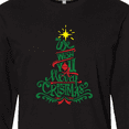 thumbnail image 4 of Inktastic We Wish You a Merry Christmas Long Sleeve T-Shirt, 4 of 5