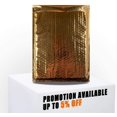 thumbnail image 3 of Bubble Mailers 9.5 x 13.5 Padded Envelopes. Pack of 10 Gold Cushion Envelopes. Peel & Seal. Glamour Metallic Foil. Mailing and Shipping, 3 of 7