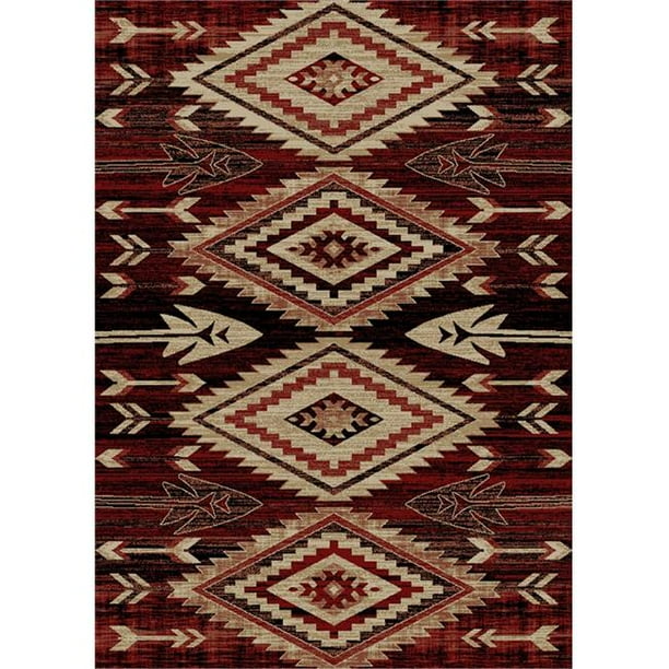 Mayberry Rug AD8989 2X4 2 x 4 ft. American Destination Broken Bow Area