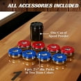 thumbnail image 5 of 12 ft. Clayborne Shuffleboard Table, Includes Accessories by Barrington Billiards, 5 of 11