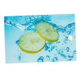 thumbnail image 1 of Tabla de de cocina de cristal de 16x12 pulgadas Anti agujero Anti-rasguño resistente al calor lavavajillas seguro fruta patrón de Baoblaze tabla de cortar de cocina, 1 of 7