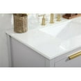 thumbnail image 4 of 36 inch single bathroom vanity in grey, 4 of 8