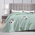 thumbnail image 4 of Throw Blanket Panda Animal For Couch-Ultra-Soft Micro Fleece Sofa Bed Camping Travel Blanket For Kid Baby Boys Girls Adults 60"X50", 4 of 8