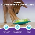 thumbnail image 2 of Outward Hound by Nina Ottosson Wobble Bowl Slow Feeder Dog Puzzle, Level 1 Beginner, Multicolored, 2 of 8