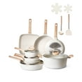 thumbnail image 1 of VEVOR 19 Piece Pots and Pans Set Granite Nonstick Kitchen Cookware Induction White, 1 of 9