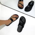thumbnail image 4 of DPTALR Femmes Ouvertes Sandales Slide Tongs Plage Pantoufles Chaussures Plates, 4 of 8
