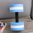 thumbnail image 4 of EeaseMX Ejercicio acuático Dumbell EVA Barra de agua Barra de mano para resistencia al agua Aeróbicos (azul y blanco 1pc), 4 of 7