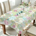 thumbnail image 5 of Coolnut Happy Easter Pattern Fabric Rectangle Tablecloth - Waterproof and Wrinkle-Resistant Table Cloth 60x120 Inch Table Cover for Indoor & Outdoor Dining House Decor, 5 of 7