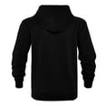 thumbnail image 5 of VNKIDY Men's Sweatshirts Hooded Half Button Hooded Knit Fashion Hoodie Male Long Sleeve Solid Color Pullover Autumn Winter Streetwear Stylish, 5 of 9
